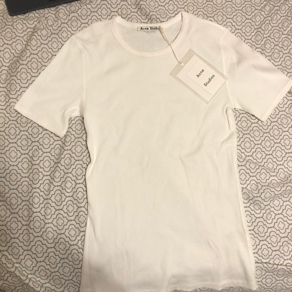 Acne studio rib t-shirt - Picture 3 of 4